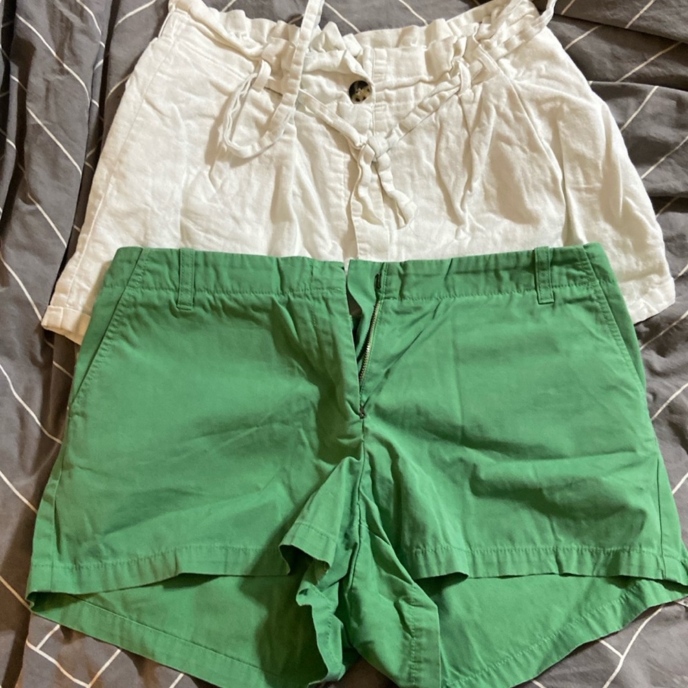 Lot of 2 pairs of shorts. JCrew and Primark